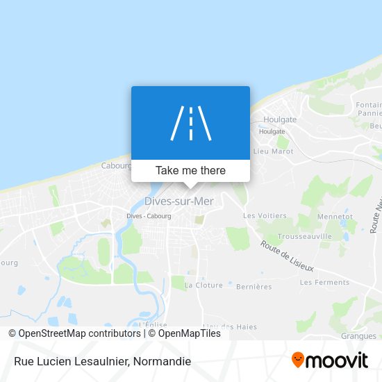 Rue Lucien Lesaulnier map
