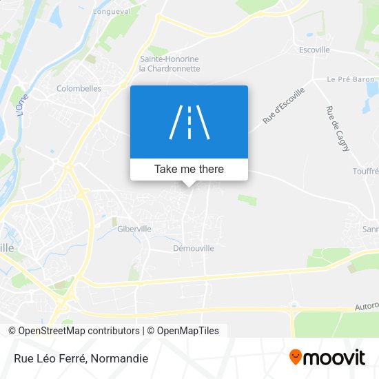 Rue Léo Ferré map