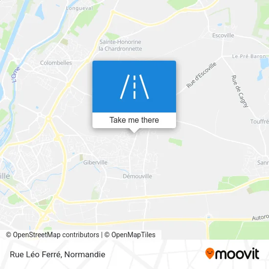 Rue Léo Ferré map
