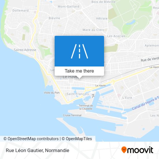 Rue Léon Gautier map