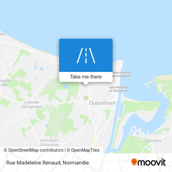 Rue Madeleine Renaud map