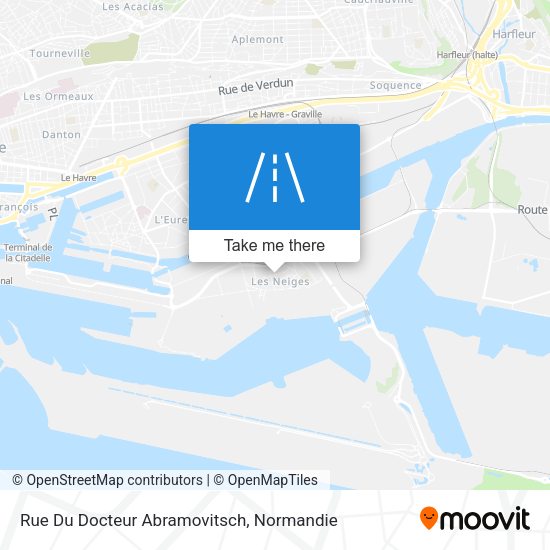 Rue Du Docteur Abramovitsch map