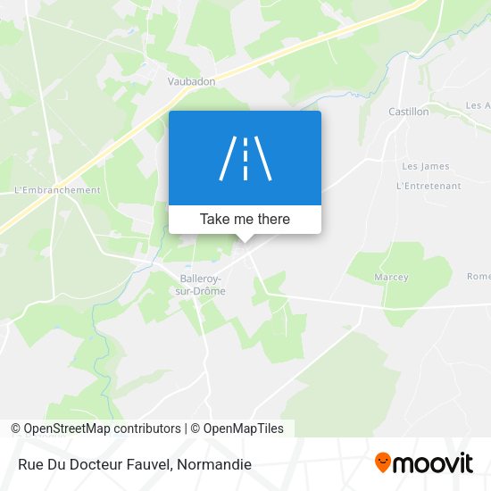 Rue Du Docteur Fauvel map