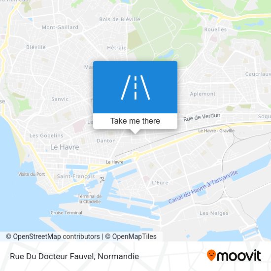 Rue Du Docteur Fauvel map