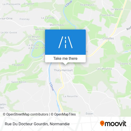 Rue Du Docteur Gourdin map
