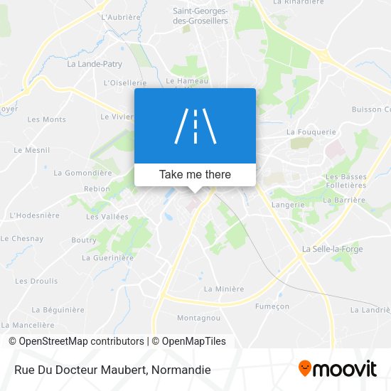 Rue Du Docteur Maubert map