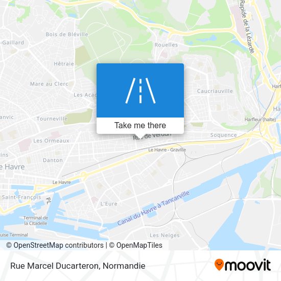 Rue Marcel Ducarteron map