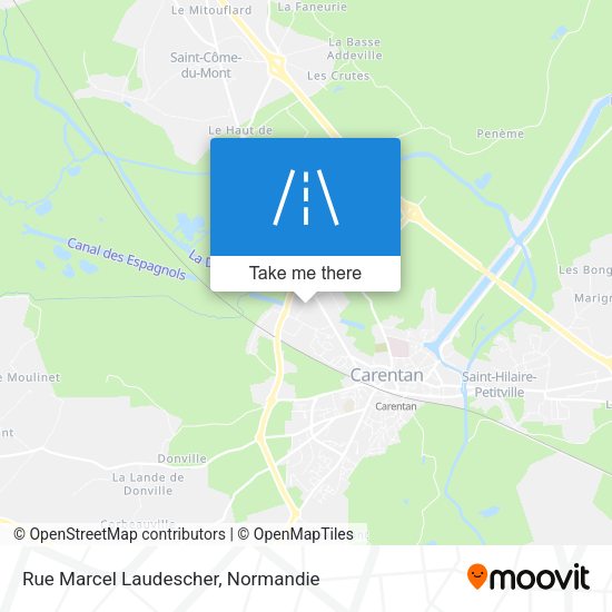 Rue Marcel Laudescher map