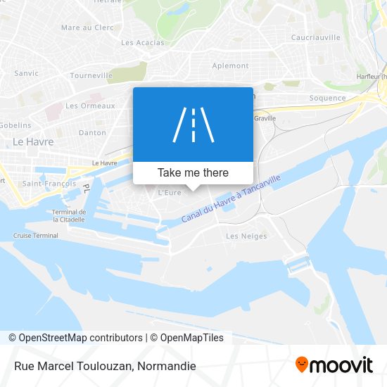 Rue Marcel Toulouzan map