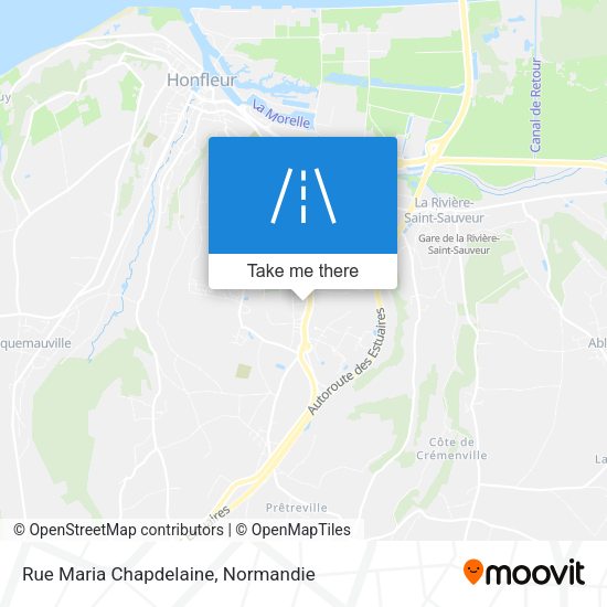 Rue Maria Chapdelaine map