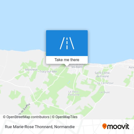 Rue Marie-Rose Thonnard map
