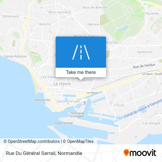 Rue Du Général Sarrail map