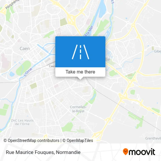 Rue Maurice Fouques map