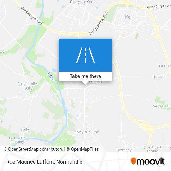 Rue Maurice Laffont map