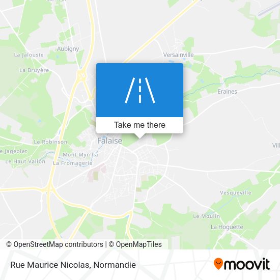 Rue Maurice Nicolas map