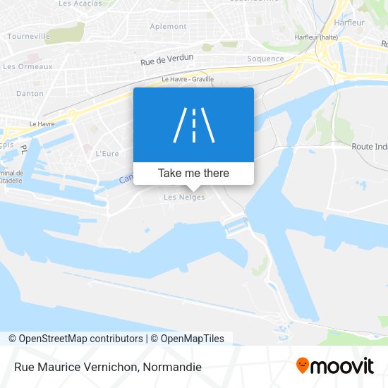 Rue Maurice Vernichon map