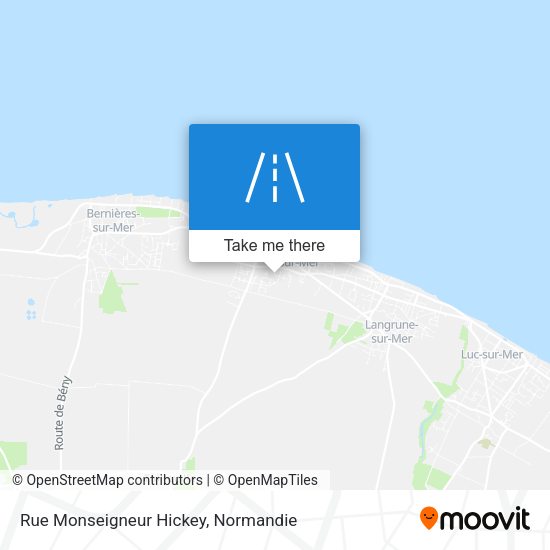 Rue Monseigneur Hickey map