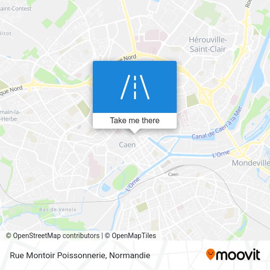 Rue Montoir Poissonnerie map