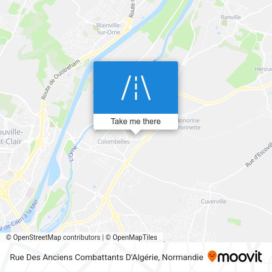 Rue Des Anciens Combattants D'Algérie map
