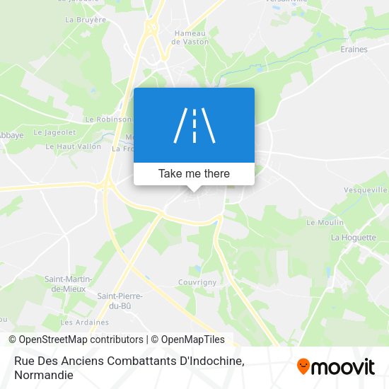 Rue Des Anciens Combattants D'Indochine map