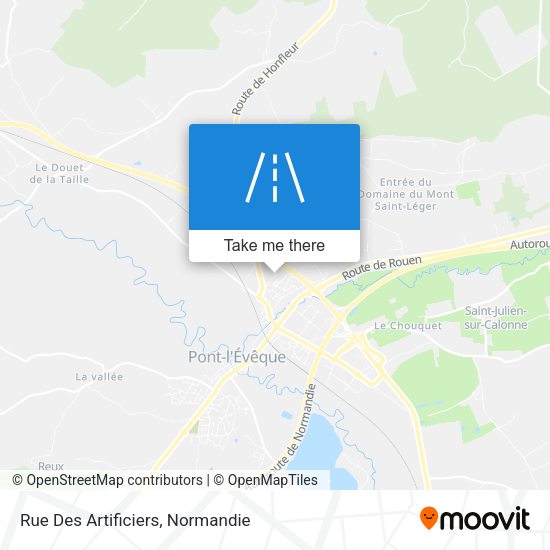Rue Des Artificiers map