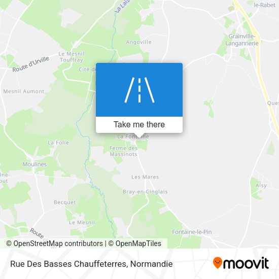 Rue Des Basses Chauffeterres map