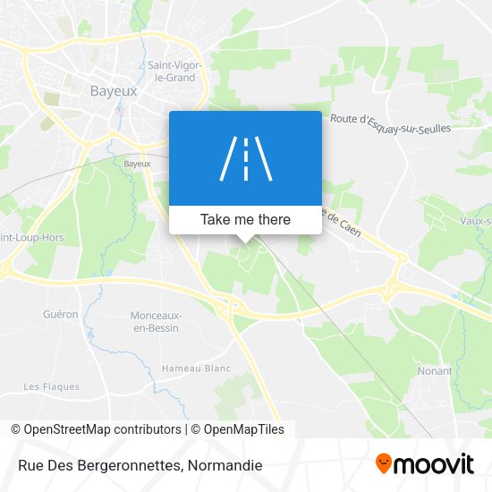 Rue Des Bergeronnettes map