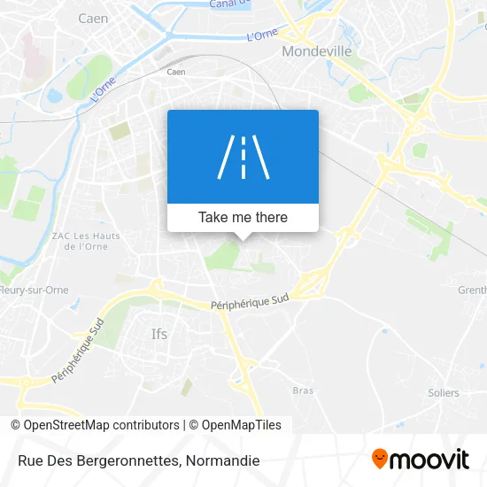 Rue Des Bergeronnettes map