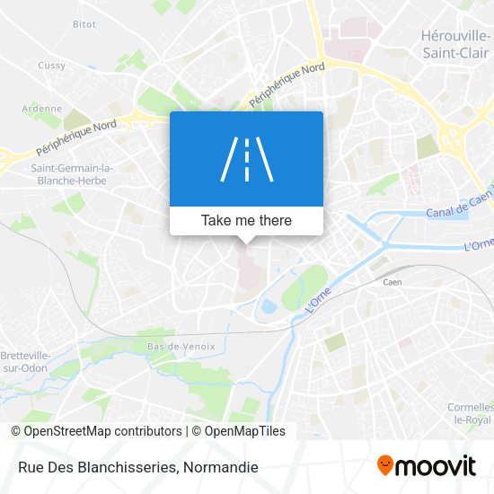 Rue Des Blanchisseries map