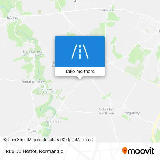 Rue Du Hottot map