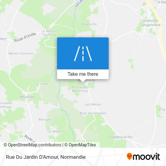 Rue Du Jardin D'Amour map