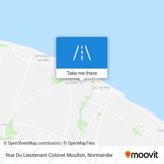 Rue Du Lieutenant Colonel Moulton map