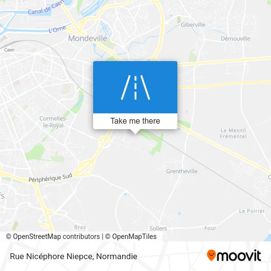 Rue Nicéphore Niepce map