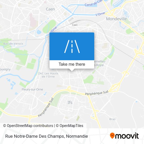 Rue Notre-Dame Des Champs map