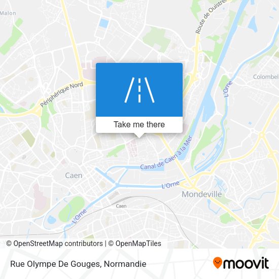 Rue Olympe De Gouges map