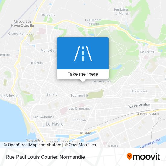 Rue Paul Louis Courier map
