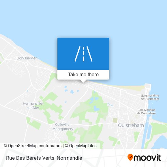 Rue Des Bérets Verts map