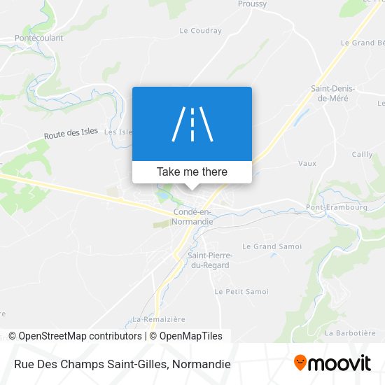 Rue Des Champs Saint-Gilles map