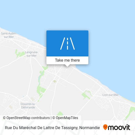 Rue Du Maréchal De Lattre De Tassigny map