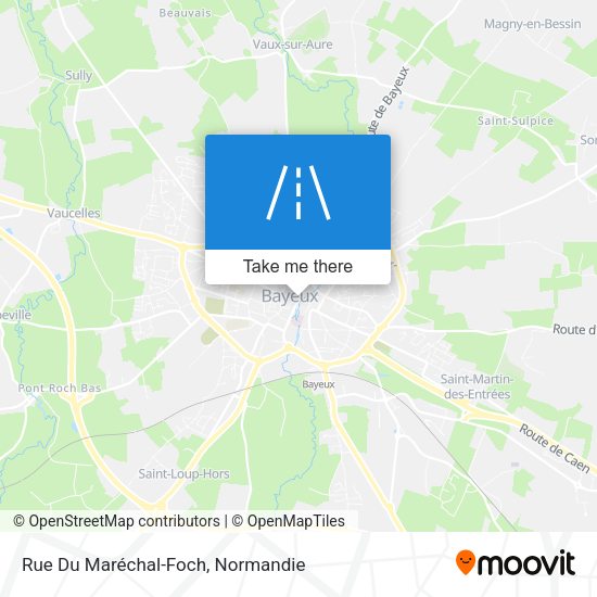 Rue Du Maréchal-Foch map