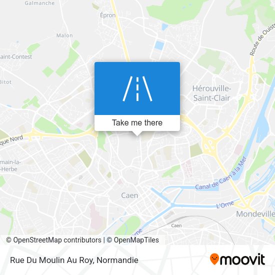 Rue Du Moulin Au Roy map