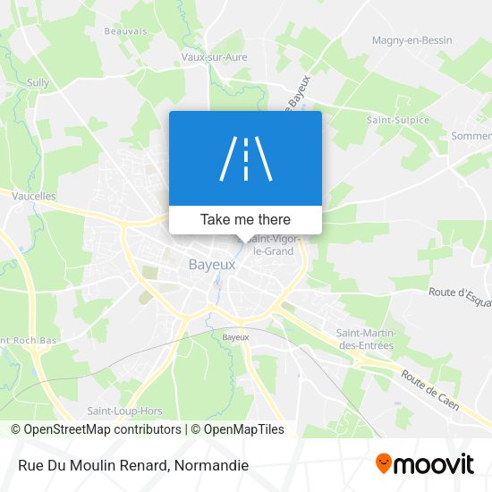 Rue Du Moulin Renard map