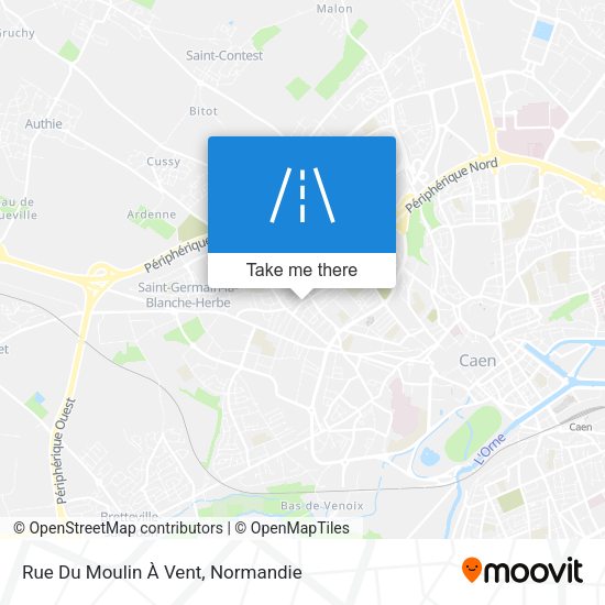 Rue Du Moulin À Vent map