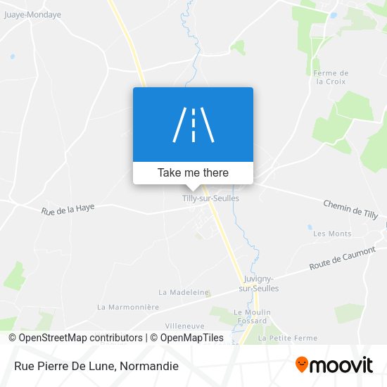 Rue Pierre De Lune map