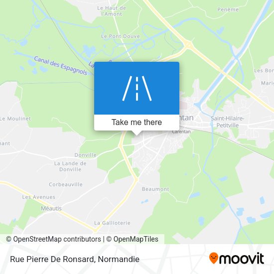 Rue Pierre De Ronsard map