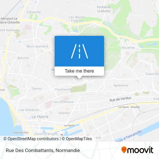 Rue Des Combattants map