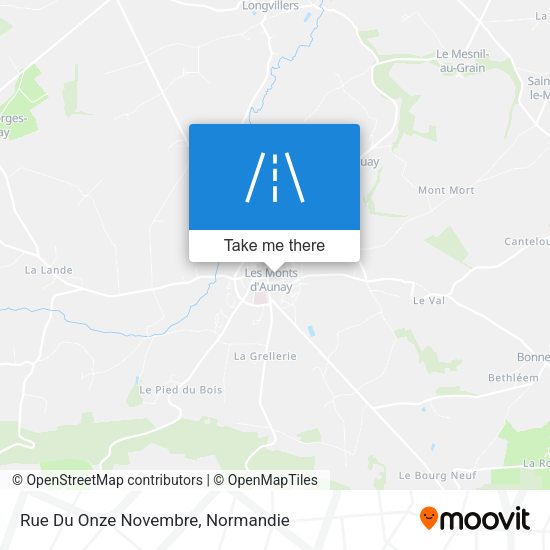 Rue Du Onze Novembre map