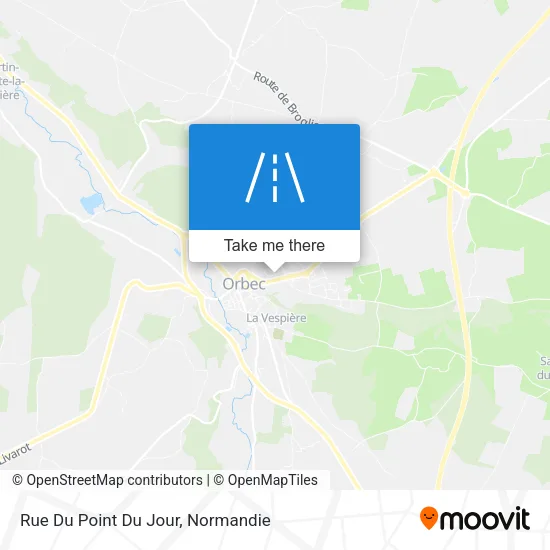 Rue Du Point Du Jour map
