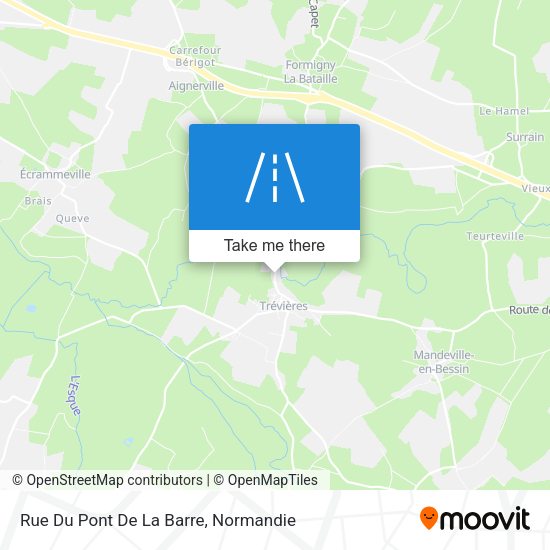 Rue Du Pont De La Barre map