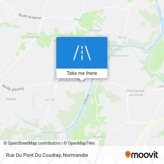 Rue Du Pont Du Coudray map